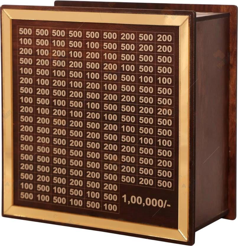 Buy Wooden Money Bank Online | Premium Wooden Savings Box for Kids & Adults